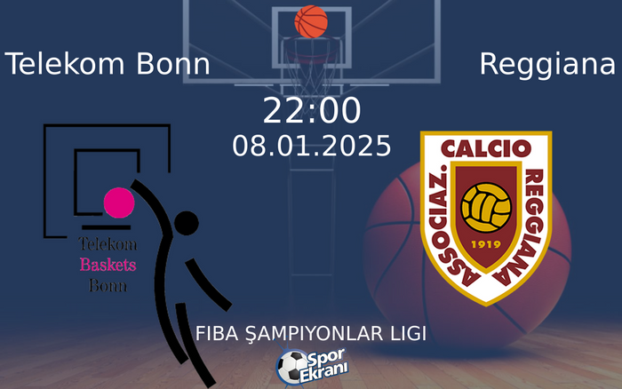 08 Ocak 2025 Telekom Bonn vs Reggiana maçı Hangi Kanalda Saat Kaçta Yayınlanacak? 08 Ocak 2025 Telekom Bonn vs Reggiana maçı Hangi Kanalda Saat Kaçta Yayınlanacak?