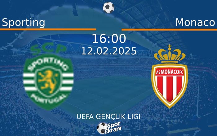 12 Şubat 2025 Sporting vs Monaco maçı Hangi Kanalda Saat Kaçta Yayınlanacak? 12 Şubat 2025 Sporting vs Monaco maçı Hangi Kanalda Saat Kaçta Yayınlanacak?