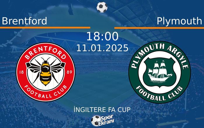 11 Ocak 2025 Brentford vs Plymouth maçı Hangi Kanalda Saat Kaçta Yayınlanacak? 11 Ocak 2025 Brentford vs Plymouth maçı Hangi Kanalda Saat Kaçta Yayınlanacak?