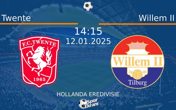 12 Ocak 2025 Twente vs Willem II maçı Hangi Kanalda Saat Kaçta Yayınlanacak? 12 Ocak 2025 Twente vs Willem II maçı Hangi Kanalda Saat Kaçta Yayınlanacak?