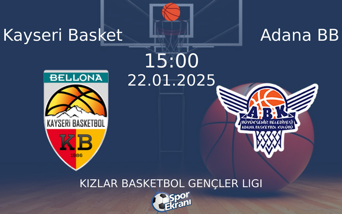22 Ocak 2025 Kayseri Basket vs Adana BB maçı Hangi Kanalda Saat Kaçta Yayınlanacak? 22 Ocak 2025 Kayseri Basket vs Adana BB maçı Hangi Kanalda Saat Kaçta Yayınlanacak?