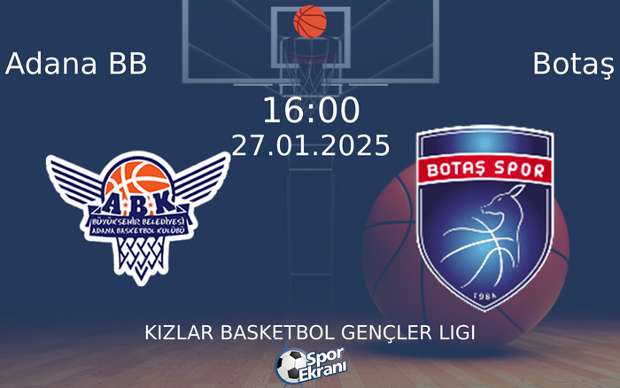27 Ocak 2025 Adana BB vs Botaş maçı Hangi Kanalda Saat Kaçta Yayınlanacak? 27 Ocak 2025 Adana BB vs Botaş maçı Hangi Kanalda Saat Kaçta Yayınlanacak?