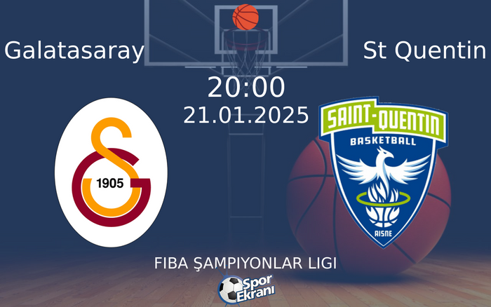21 Ocak 2025 Galatasaray vs St Quentin maçı Hangi Kanalda Saat Kaçta Yayınlanacak? 21 Ocak 2025 Galatasaray vs St Quentin maçı Hangi Kanalda Saat Kaçta Yayınlanacak?