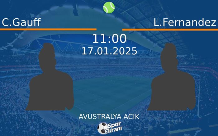 17 Ocak 2025 C.Gauff vs L.Fernandez maçı Hangi Kanalda Saat Kaçta Yayınlanacak? 17 Ocak 2025 C.Gauff vs L.Fernandez maçı Hangi Kanalda Saat Kaçta Yayınlanacak?