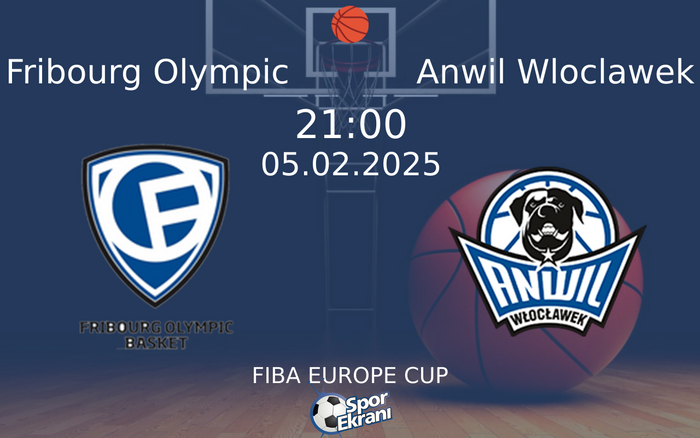 05 Şubat 2025 Fribourg Olympic vs Anwil Wloclawek maçı Hangi Kanalda Saat Kaçta Yayınlanacak? 05 Şubat 2025 Fribourg Olympic vs Anwil Wloclawek maçı Hangi Kanalda Saat Kaçta Yayınlanacak?