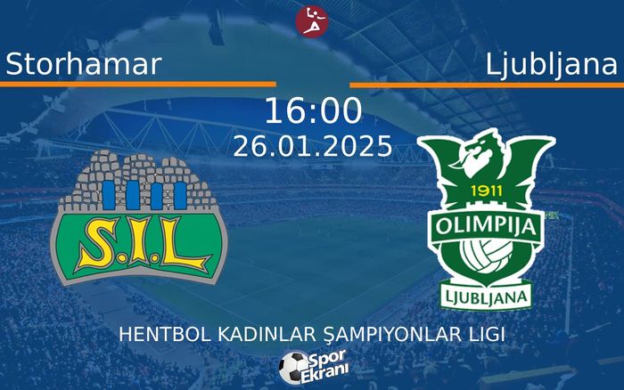 26 Ocak 2025 Storhamar vs Ljubljana maçı Hangi Kanalda Saat Kaçta Yayınlanacak? 26 Ocak 2025 Storhamar vs Ljubljana maçı Hangi Kanalda Saat Kaçta Yayınlanacak?