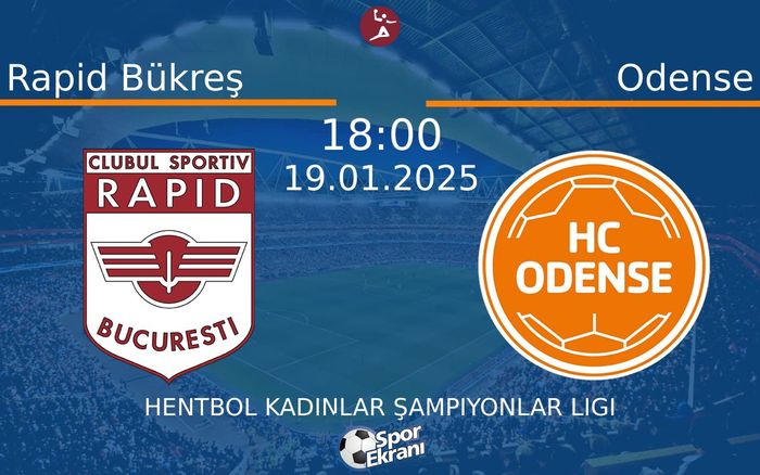 19 Ocak 2025 Rapid Bükreş vs Odense maçı Hangi Kanalda Saat Kaçta Yayınlanacak? 19 Ocak 2025 Rapid Bükreş vs Odense maçı Hangi Kanalda Saat Kaçta Yayınlanacak?