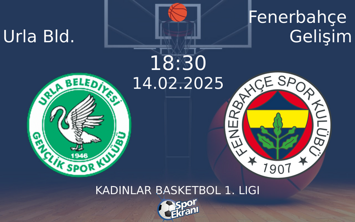 14 Şubat 2025 Urla Bld. vs Fenerbahçe Gelişim maçı Hangi Kanalda Saat Kaçta Yayınlanacak? 14 Şubat 2025 Urla Bld. vs Fenerbahçe Gelişim maçı Hangi Kanalda Saat Kaçta Yayınlanacak?