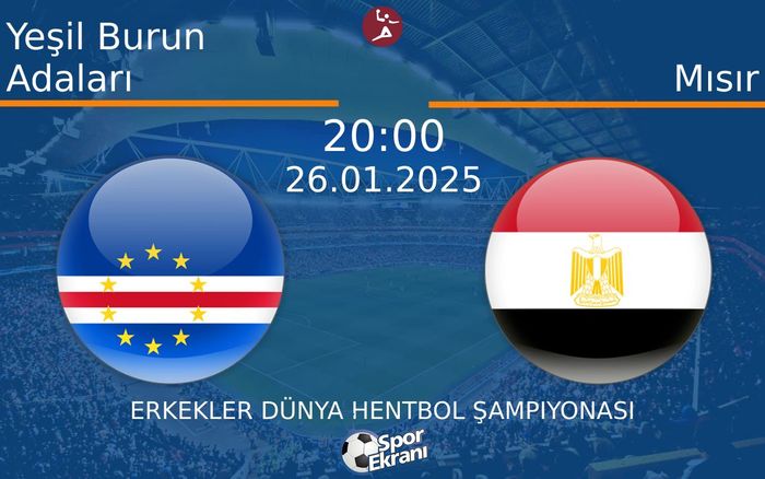 26 Ocak 2025 Yeşil Burun Adaları vs Mısır maçı Hangi Kanalda Saat Kaçta Yayınlanacak? 26 Ocak 2025 Yeşil Burun Adaları vs Mısır maçı Hangi Kanalda Saat Kaçta Yayınlanacak?