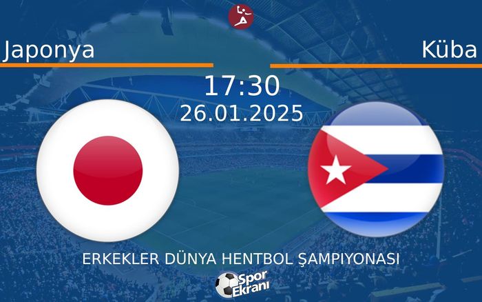26 Ocak 2025 Japonya vs Küba maçı Hangi Kanalda Saat Kaçta Yayınlanacak? 26 Ocak 2025 Japonya vs Küba maçı Hangi Kanalda Saat Kaçta Yayınlanacak?