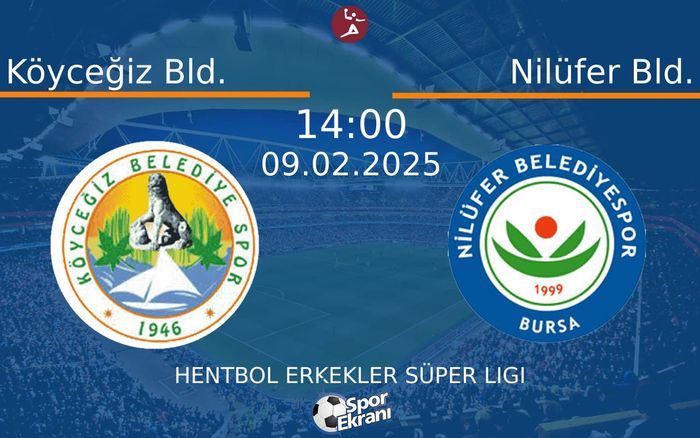 09 Şubat 2025 Köyceğiz Bld. vs Nilüfer Bld. maçı Hangi Kanalda Saat Kaçta Yayınlanacak? 09 Şubat 2025 Köyceğiz Bld. vs Nilüfer Bld. maçı Hangi Kanalda Saat Kaçta Yayınlanacak?