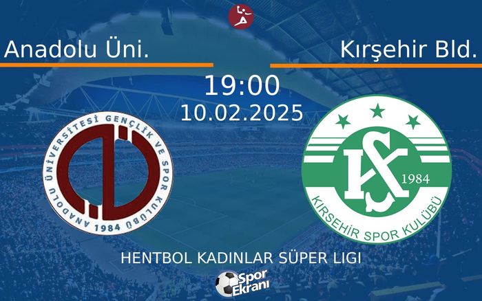 10 Şubat 2025 Anadolu Üni. vs Kırşehir Bld. maçı Hangi Kanalda Saat Kaçta Yayınlanacak? 10 Şubat 2025 Anadolu Üni. vs Kırşehir Bld. maçı Hangi Kanalda Saat Kaçta Yayınlanacak?