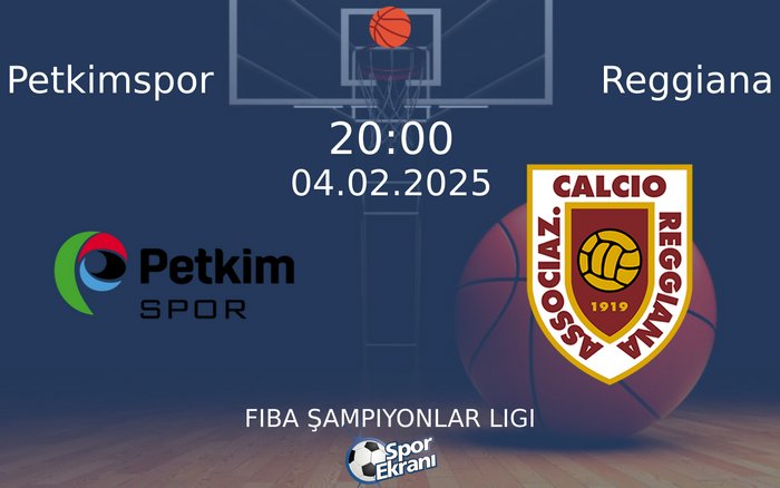 04 Şubat 2025 Petkimspor vs Reggiana maçı Hangi Kanalda Saat Kaçta Yayınlanacak? 04 Şubat 2025 Petkimspor vs Reggiana maçı Hangi Kanalda Saat Kaçta Yayınlanacak?