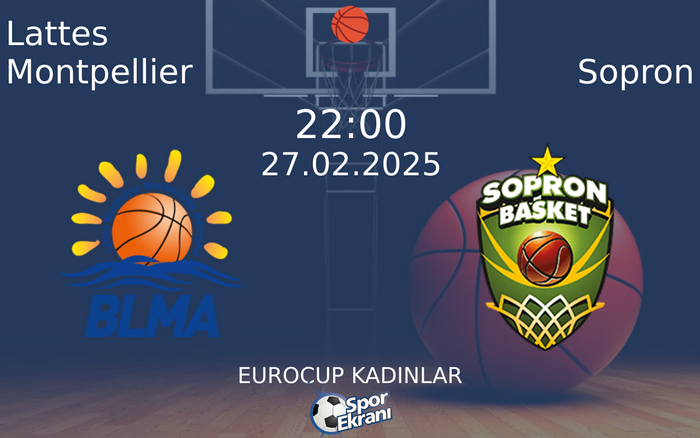 27 Şubat 2025 Lattes Montpellier vs Sopron maçı Hangi Kanalda Saat Kaçta Yayınlanacak? 27 Şubat 2025 Lattes Montpellier vs Sopron maçı Hangi Kanalda Saat Kaçta Yayınlanacak?