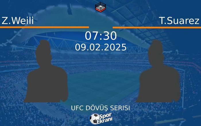 09 Şubat 2025 Z.Weili vs T.Suarez maçı Hangi Kanalda Saat Kaçta Yayınlanacak? 09 Şubat 2025 Z.Weili vs T.Suarez maçı Hangi Kanalda Saat Kaçta Yayınlanacak?
