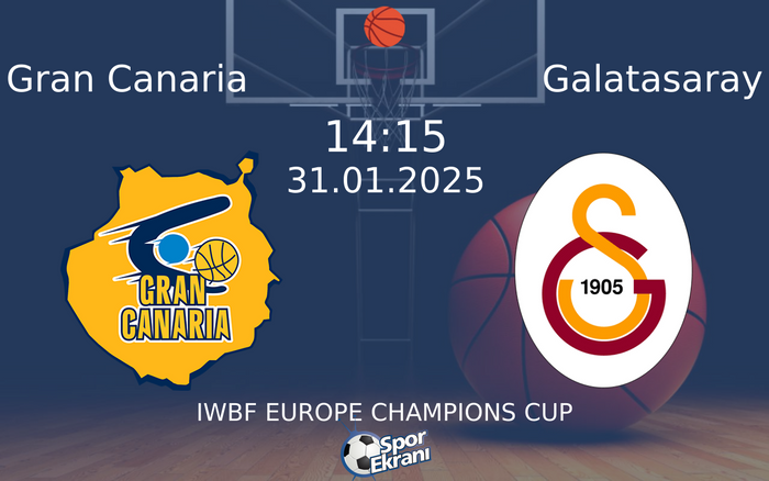 31 Ocak 2025 Gran Canaria vs Galatasaray maçı Hangi Kanalda Saat Kaçta Yayınlanacak? 31 Ocak 2025 Gran Canaria vs Galatasaray maçı Hangi Kanalda Saat Kaçta Yayınlanacak?
