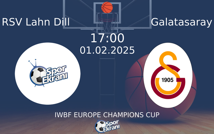 01 Şubat 2025 RSV Lahn Dill vs Galatasaray maçı Hangi Kanalda Saat Kaçta Yayınlanacak? 01 Şubat 2025 RSV Lahn Dill vs Galatasaray maçı Hangi Kanalda Saat Kaçta Yayınlanacak?