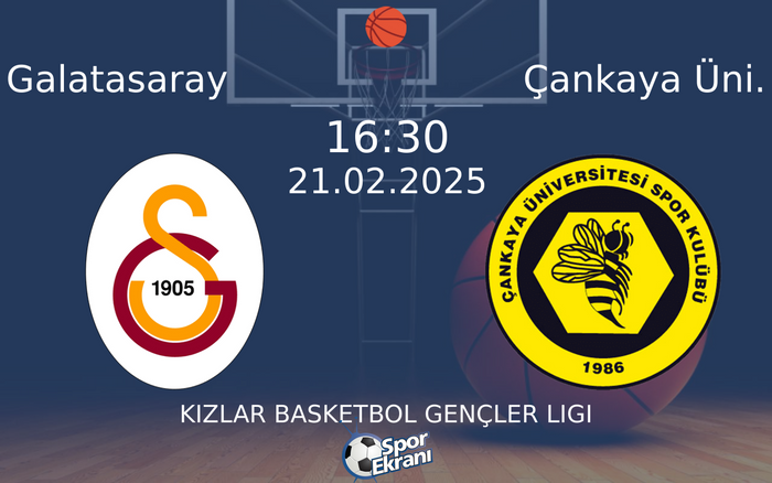 21 Şubat 2025 Galatasaray vs Çankaya Üni. maçı Hangi Kanalda Saat Kaçta Yayınlanacak? 21 Şubat 2025 Galatasaray vs Çankaya Üni. maçı Hangi Kanalda Saat Kaçta Yayınlanacak?