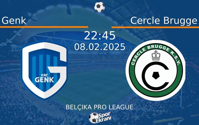 08 Şubat 2025 Genk vs Cercle Brugge maçı Hangi Kanalda Saat Kaçta Yayınlanacak? 08 Şubat 2025 Genk vs Cercle Brugge maçı Hangi Kanalda Saat Kaçta Yayınlanacak?