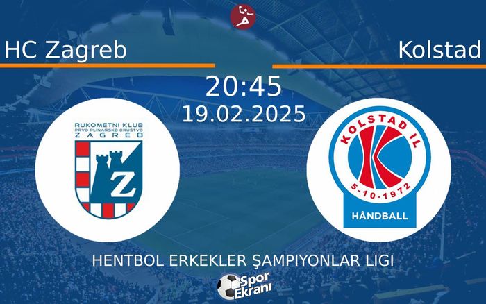 19 Şubat 2025 HC Zagreb vs Kolstad maçı Hangi Kanalda Saat Kaçta Yayınlanacak? 19 Şubat 2025 HC Zagreb vs Kolstad maçı Hangi Kanalda Saat Kaçta Yayınlanacak?