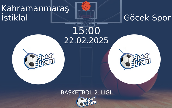 22 Şubat 2025 Kahramanmaraş İstiklal vs Göcek Spor maçı Hangi Kanalda Saat Kaçta Yayınlanacak? 22 Şubat 2025 Kahramanmaraş İstiklal vs Göcek Spor maçı Hangi Kanalda Saat Kaçta Yayınlanacak?