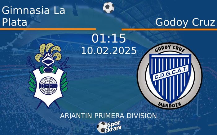 10 Şubat 2025 Gimnasia La Plata vs Godoy Cruz maçı Hangi Kanalda Saat Kaçta Yayınlanacak? 10 Şubat 2025 Gimnasia La Plata vs Godoy Cruz maçı Hangi Kanalda Saat Kaçta Yayınlanacak?