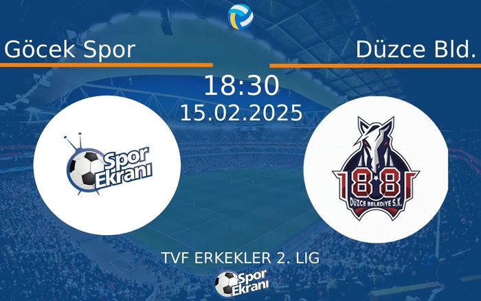 15 Şubat 2025 Göcek Spor vs Düzce Bld. maçı Hangi Kanalda Saat Kaçta Yayınlanacak? 15 Şubat 2025 Göcek Spor vs Düzce Bld. maçı Hangi Kanalda Saat Kaçta Yayınlanacak?