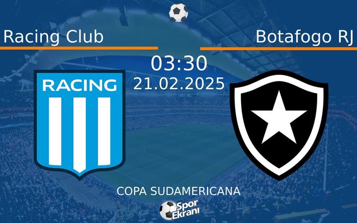 21 Şubat 2025 Racing Club vs Botafogo RJ maçı Hangi Kanalda Saat Kaçta Yayınlanacak? 21 Şubat 2025 Racing Club vs Botafogo RJ maçı Hangi Kanalda Saat Kaçta Yayınlanacak?