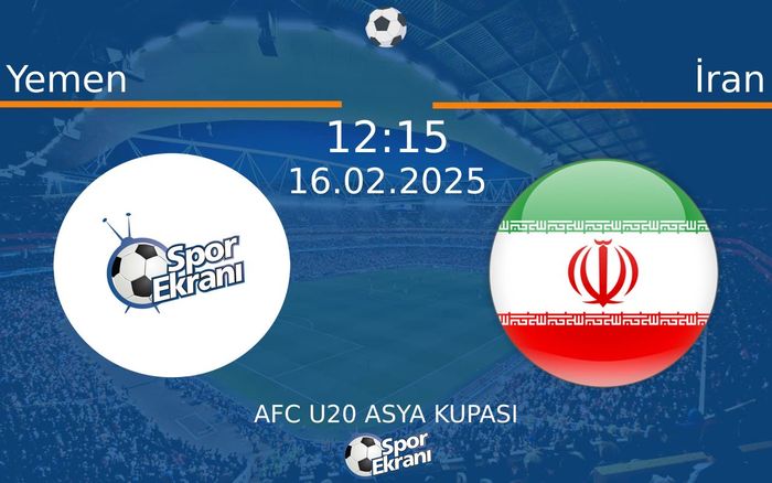 16 Şubat 2025 Yemen vs İran maçı Hangi Kanalda Saat Kaçta Yayınlanacak? 16 Şubat 2025 Yemen vs İran maçı Hangi Kanalda Saat Kaçta Yayınlanacak?