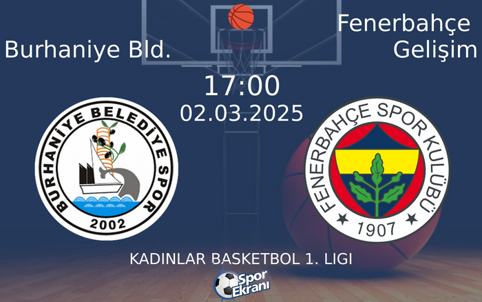 02 Mart 2025 Burhaniye Bld. vs Fenerbahçe Gelişim maçı Hangi Kanalda Saat Kaçta Yayınlanacak?