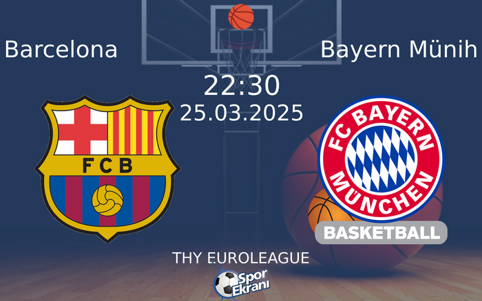 25 Mart 2025 Barcelona vs Bayern Münih maçı Hangi Kanalda Saat Kaçta Yayınlanacak?