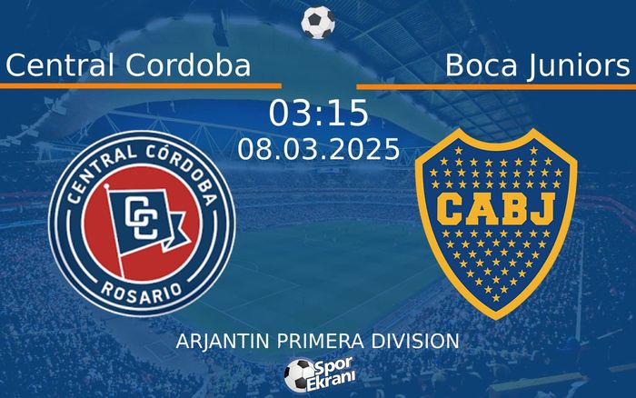 08 Mart 2025 Central Cordoba vs Boca Juniors maçı Hangi Kanalda Saat Kaçta Yayınlanacak? 08 Mart 2025 Central Cordoba vs Boca Juniors maçı Hangi Kanalda Saat Kaçta Yayınlanacak?