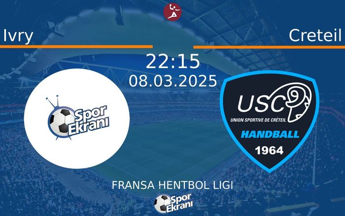 08 Mart 2025 Ivry vs Creteil maçı Hangi Kanalda Saat Kaçta Yayınlanacak? 08 Mart 2025 Ivry vs Creteil maçı Hangi Kanalda Saat Kaçta Yayınlanacak?