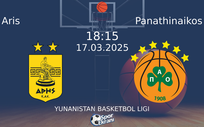 17 Mart 2025 Aris vs Panathinaikos maçı Hangi Kanalda Saat Kaçta Yayınlanacak? 17 Mart 2025 Aris vs Panathinaikos maçı Hangi Kanalda Saat Kaçta Yayınlanacak?