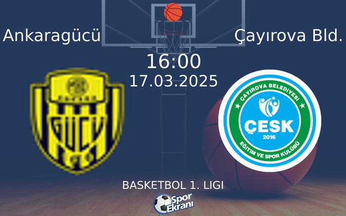 17 Mart 2025 Ankaragücü vs Çayırova Bld. maçı Hangi Kanalda Saat Kaçta Yayınlanacak? 17 Mart 2025 Ankaragücü vs Çayırova Bld. maçı Hangi Kanalda Saat Kaçta Yayınlanacak?