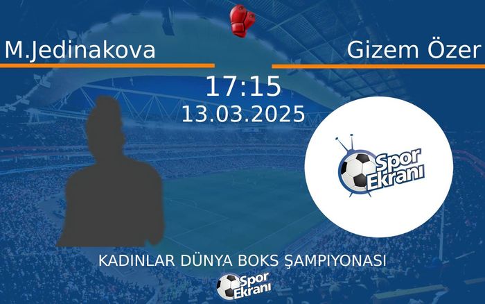 13 Mart 2025 M.Jedinakova vs Gizem Özer maçı Hangi Kanalda Saat Kaçta Yayınlanacak? 13 Mart 2025 M.Jedinakova vs Gizem Özer maçı Hangi Kanalda Saat Kaçta Yayınlanacak?