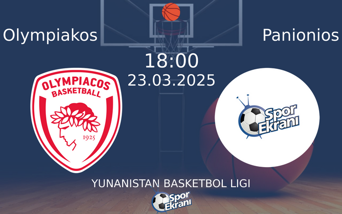 23 Mart 2025 Olympiakos vs Panionios maçı Hangi Kanalda Saat Kaçta Yayınlanacak? 23 Mart 2025 Olympiakos vs Panionios maçı Hangi Kanalda Saat Kaçta Yayınlanacak?