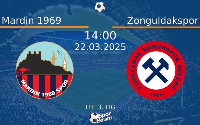 22 Mart 2025 Mardin 1969 vs Zonguldakspor maçı Hangi Kanalda Saat Kaçta Yayınlanacak? 22 Mart 2025 Mardin 1969 vs Zonguldakspor maçı Hangi Kanalda Saat Kaçta Yayınlanacak?