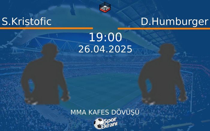 26 Nisan 2025 S.Kristofic vs D.Humburger maçı Hangi Kanalda Saat Kaçta Yayınlanacak? 26 Nisan 2025 S.Kristofic vs D.Humburger maçı Hangi Kanalda Saat Kaçta Yayınlanacak?