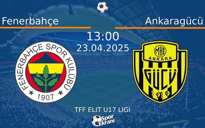 23 Nisan 2025 Fenerbahçe vs Ankaragücü maçı Hangi Kanalda Saat Kaçta Yayınlanacak? 23 Nisan 2025 Fenerbahçe vs Ankaragücü maçı Hangi Kanalda Saat Kaçta Yayınlanacak?