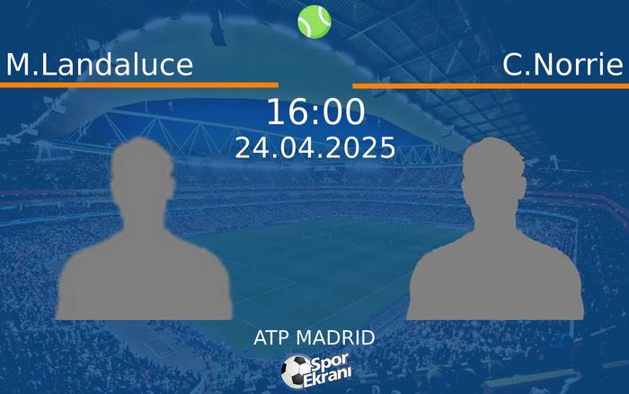 24 Nisan 2025 M.Landaluce vs C.Norrie maçı Hangi Kanalda Saat Kaçta Yayınlanacak? 24 Nisan 2025 M.Landaluce vs C.Norrie maçı Hangi Kanalda Saat Kaçta Yayınlanacak?