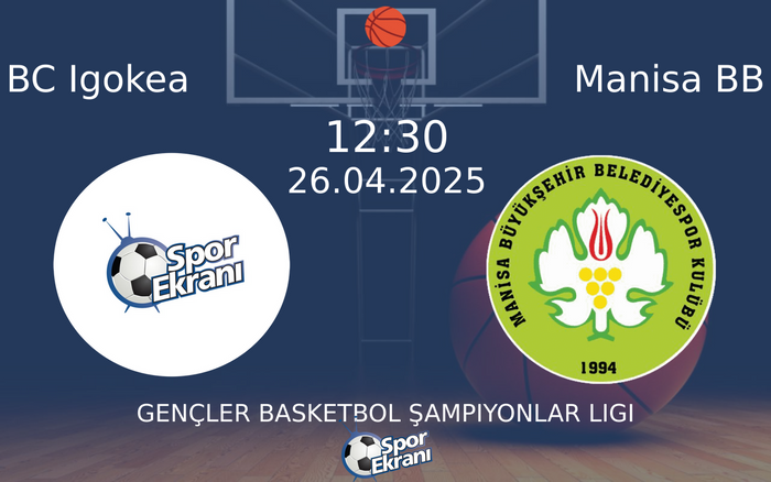 26 Nisan 2025 BC Igokea vs Manisa BB maçı Hangi Kanalda Saat Kaçta Yayınlanacak? 26 Nisan 2025 BC Igokea vs Manisa BB maçı Hangi Kanalda Saat Kaçta Yayınlanacak?