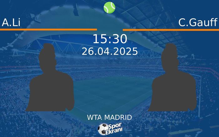 26 Nisan 2025 A.Li vs C.Gauff maçı Hangi Kanalda Saat Kaçta Yayınlanacak? 26 Nisan 2025 A.Li vs C.Gauff maçı Hangi Kanalda Saat Kaçta Yayınlanacak?
