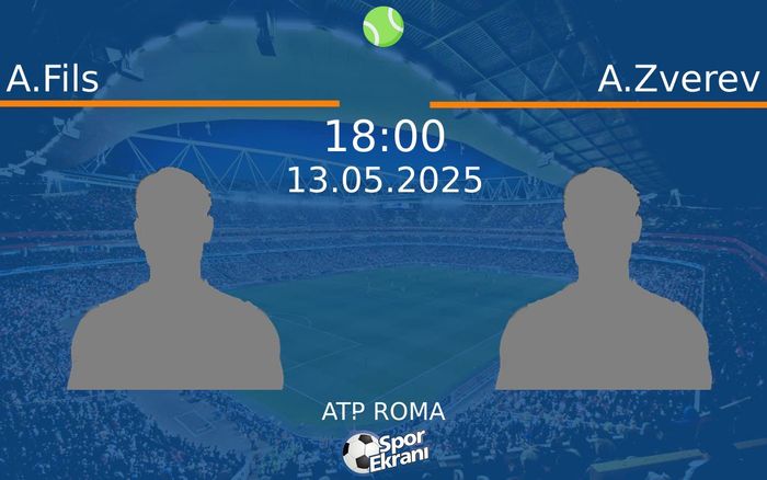 13 Mayıs 2025 A.Fils vs A.Zverev maçı Hangi Kanalda Saat Kaçta Yayınlanacak? 13 Mayıs 2025 A.Fils vs A.Zverev maçı Hangi Kanalda Saat Kaçta Yayınlanacak?