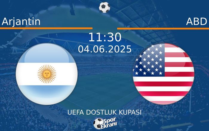 04 Haziran 2025 Arjantin vs ABD maçı Hangi Kanalda Saat Kaçta Yayınlanacak? 04 Haziran 2025 Arjantin vs ABD maçı Hangi Kanalda Saat Kaçta Yayınlanacak?