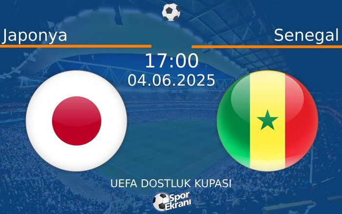 04 Haziran 2025 Japonya vs Senegal maçı Hangi Kanalda Saat Kaçta Yayınlanacak? 04 Haziran 2025 Japonya vs Senegal maçı Hangi Kanalda Saat Kaçta Yayınlanacak?