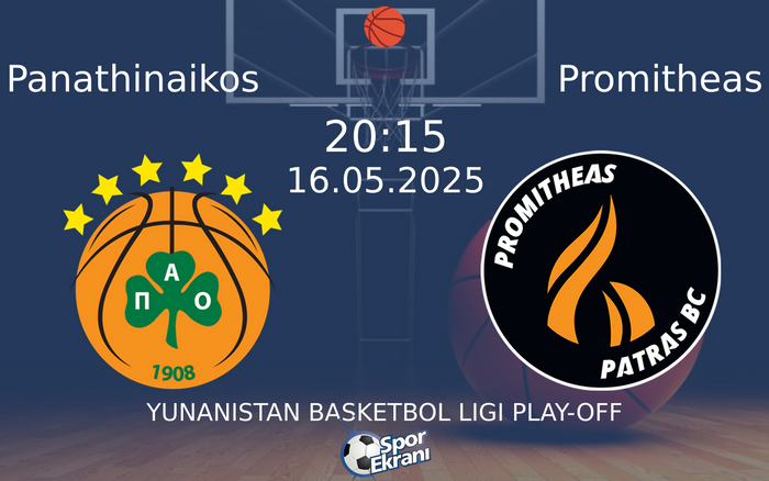 16 Mayıs 2025 Panathinaikos vs Promitheas maçı Hangi Kanalda Saat Kaçta Yayınlanacak? 16 Mayıs 2025 Panathinaikos vs Promitheas maçı Hangi Kanalda Saat Kaçta Yayınlanacak?