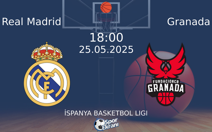 25 Mayıs 2025 Real Madrid vs Granada maçı Hangi Kanalda Saat Kaçta Yayınlanacak?
