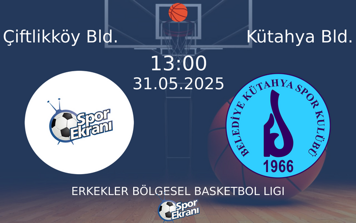 31 Mayıs 2025 Çiftlikköy Bld. vs Kütahya Bld. maçı Hangi Kanalda Saat Kaçta Yayınlanacak? 31 Mayıs 2025 Çiftlikköy Bld. vs Kütahya Bld. maçı Hangi Kanalda Saat Kaçta Yayınlanacak?