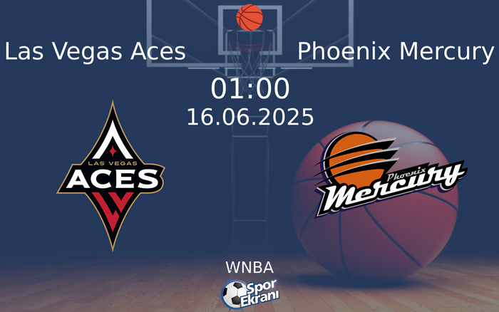 16 Haziran 2025 Las Vegas Aces vs Phoenix Mercury maçı Hangi Kanalda Saat Kaçta Yayınlanacak? 16 Haziran 2025 Las Vegas Aces vs Phoenix Mercury maçı Hangi Kanalda Saat Kaçta Yayınlanacak?